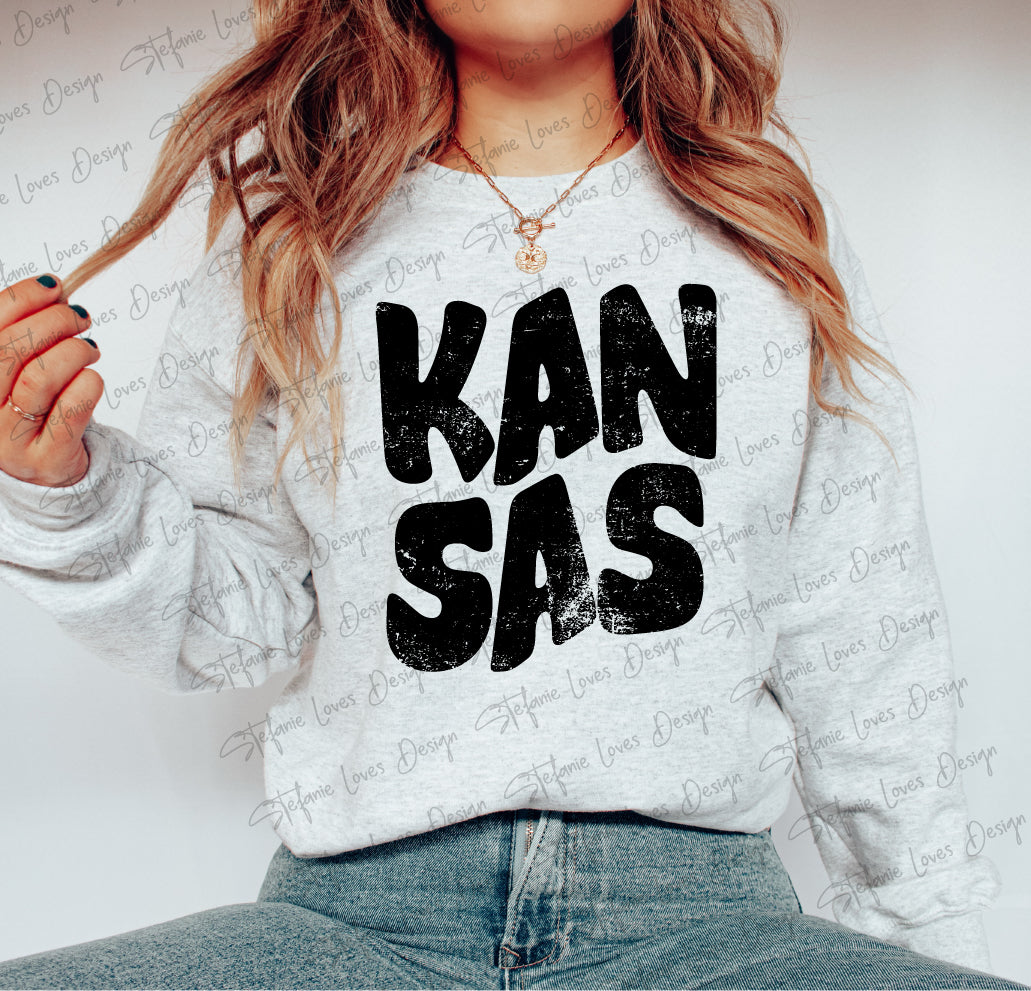 Kansas png, Distressed Kansas png, Kansas Shirt png, Digital Design