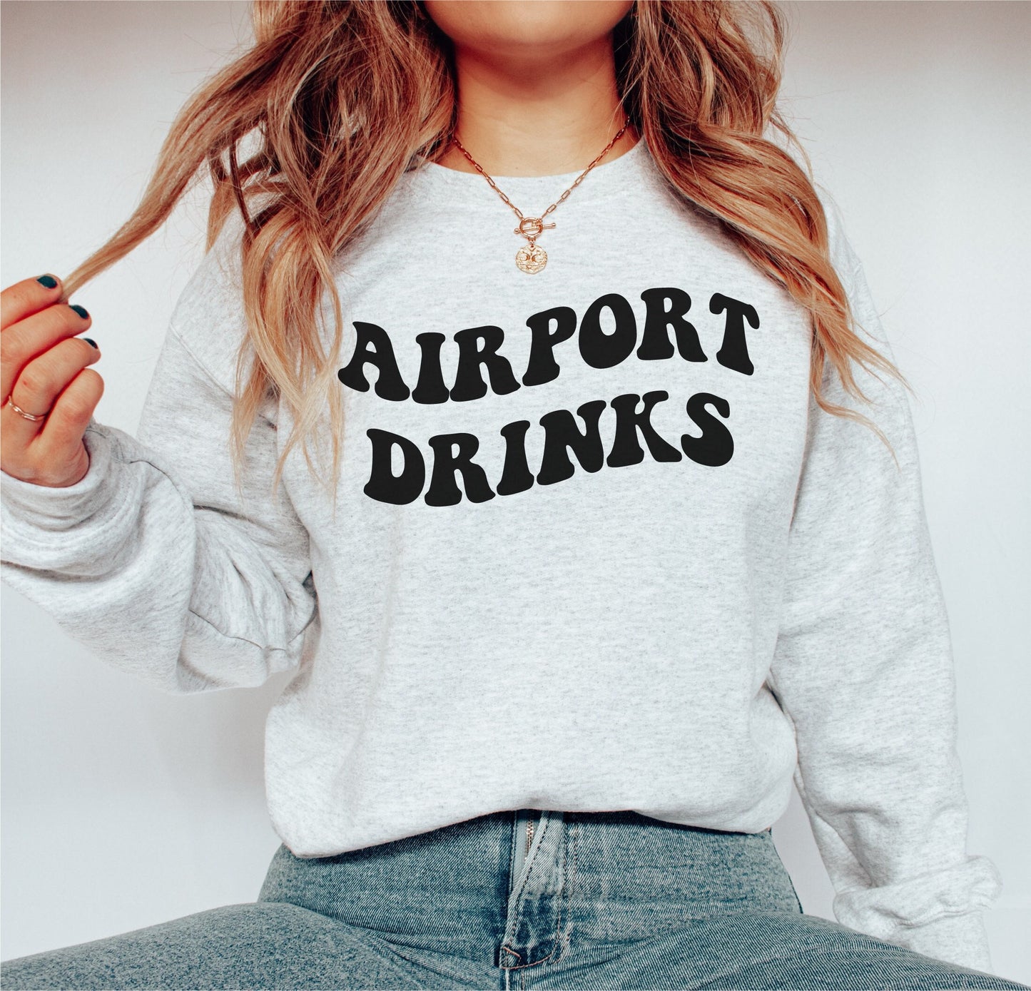 Airport Drinks svg, Wavy Letters Svg, Digital Design