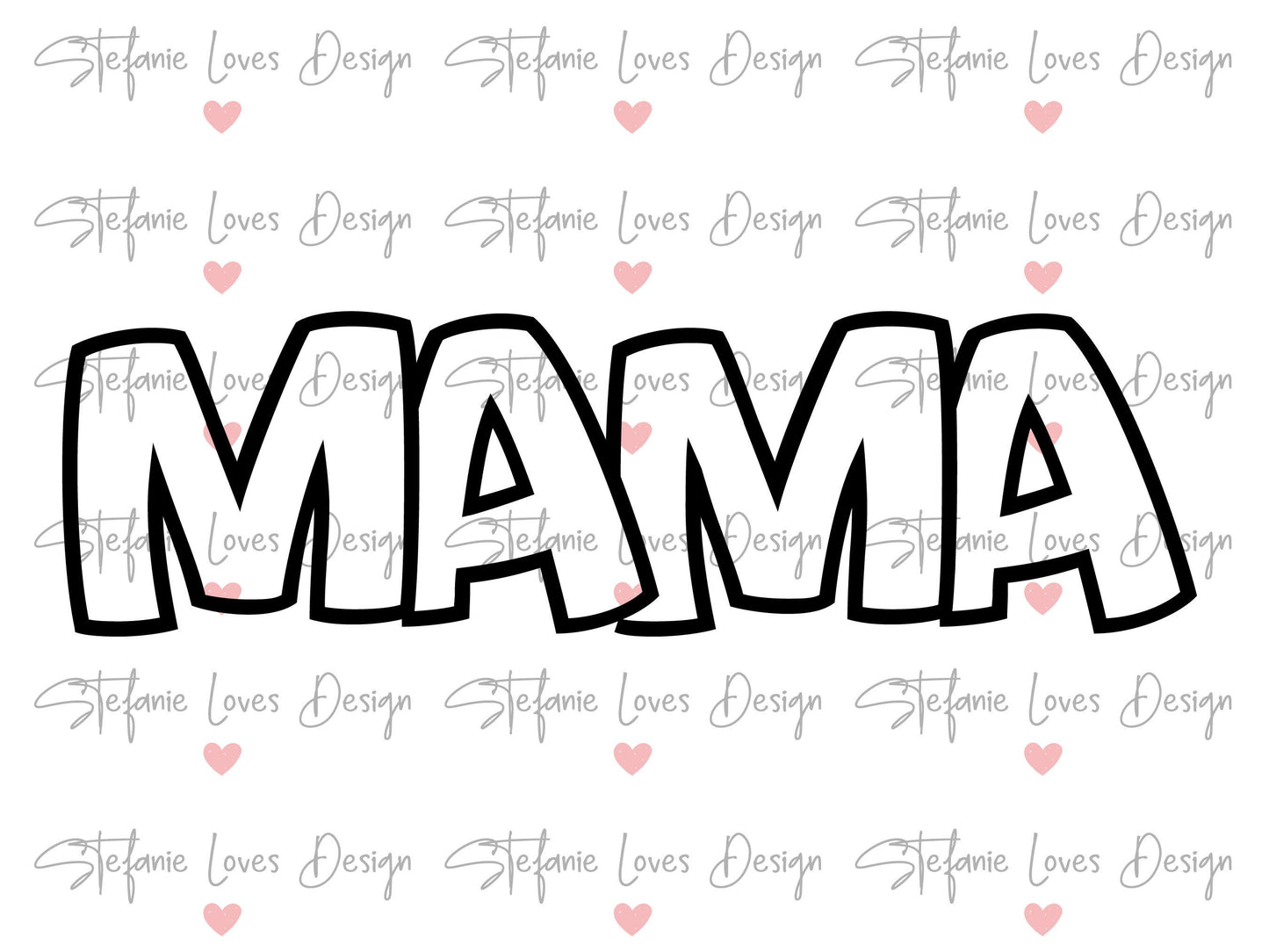 Mama svg, Mama Shirt svg, Mom svg, Mama png, Mama Outline svg, Digital Design