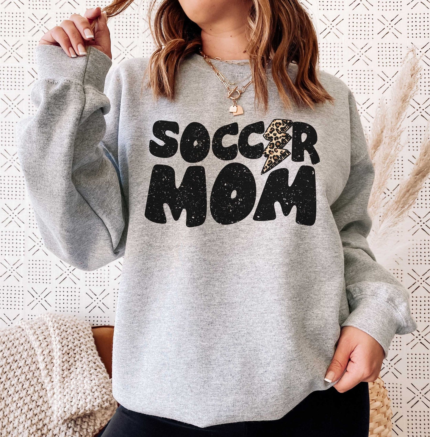 Soccer Mom Lightning Bolt png, Distressed Soccer Mom png, Sports png, Digital Design