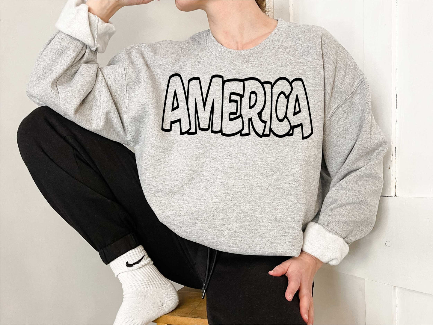 America outline svg, America svg, America shirt svg, Digital Design