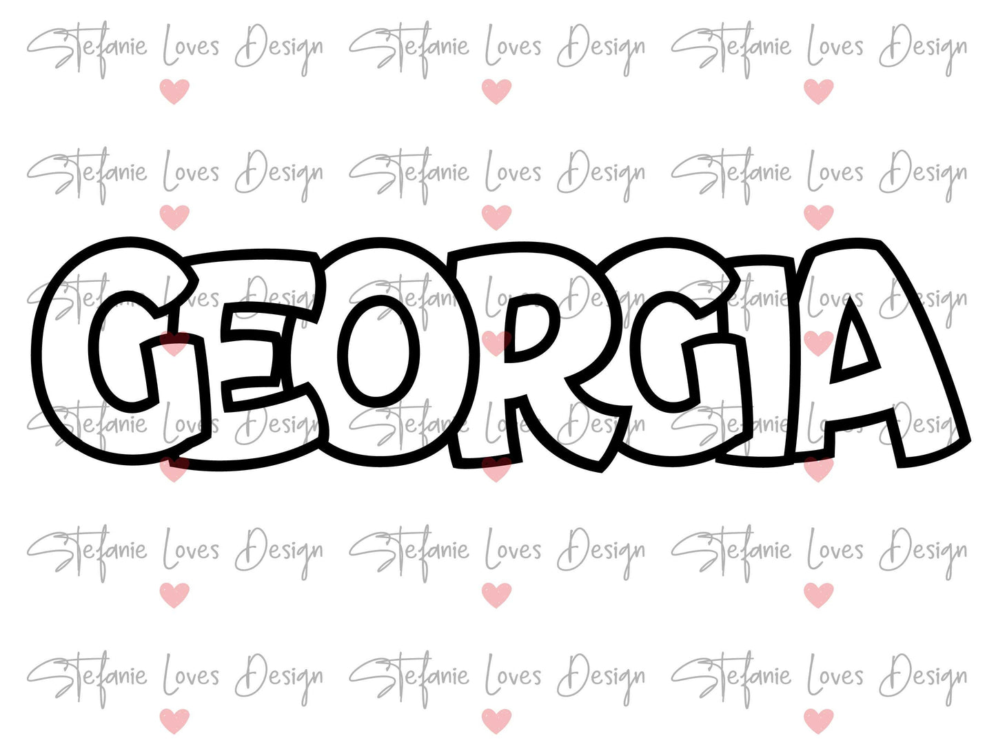Georgia svg, Georgia Outline svg, Georgia shirt svg, Digital Design