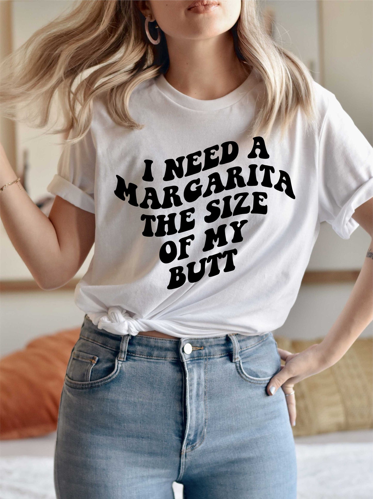 I Need A Margarita The Size of My Butt svg, Margarita svg, Taco Tuesday svg, Digital Design