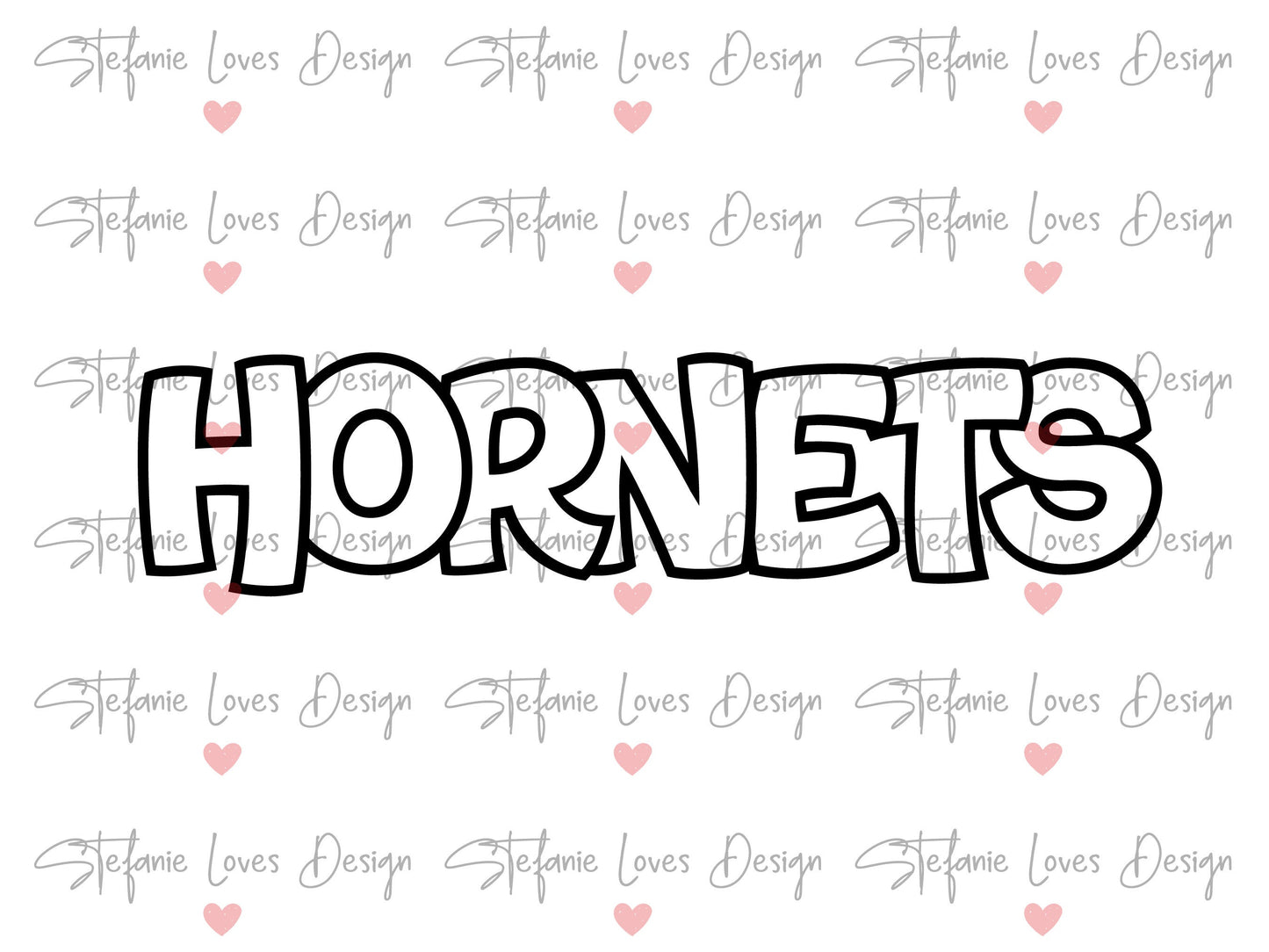 Hornets svg, Hornets Outline svg, Hornets shirt svg, Digital Design, Hornets Mascot