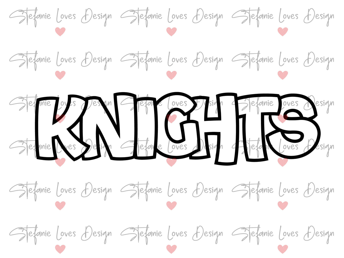 Knights svg, Knights Outline svg, Knights shirt svg, Digital Design, Knights Mascot