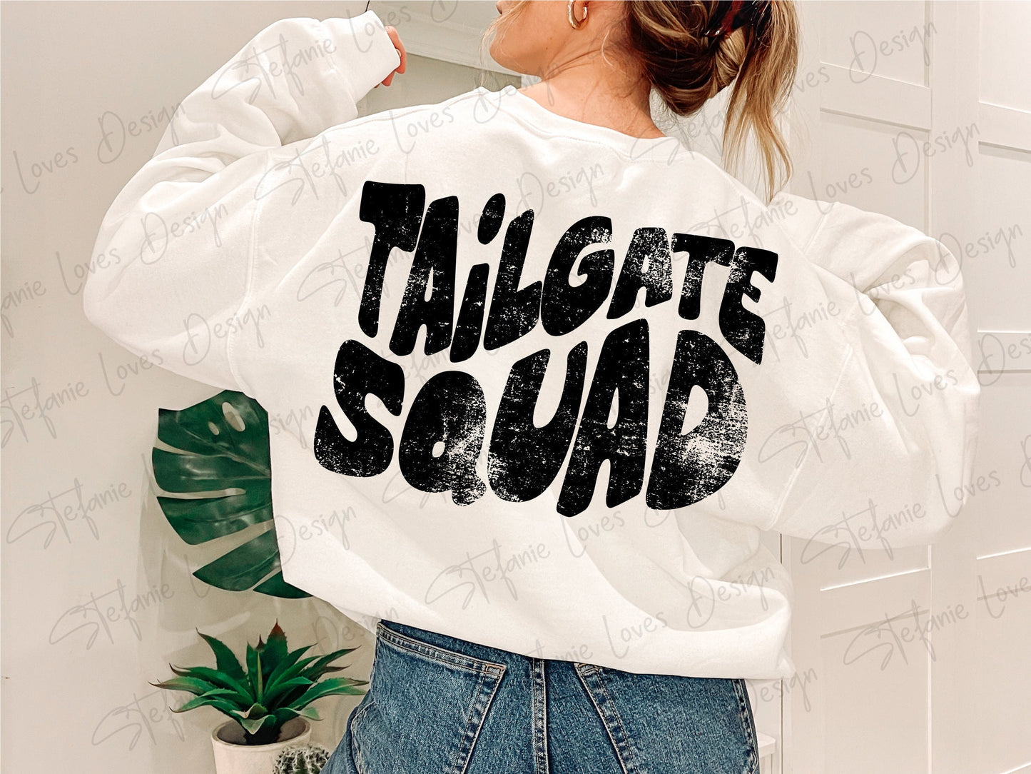 Tailgate Squad png, Tailgating Shirt, Sports Season, Football T-shirt