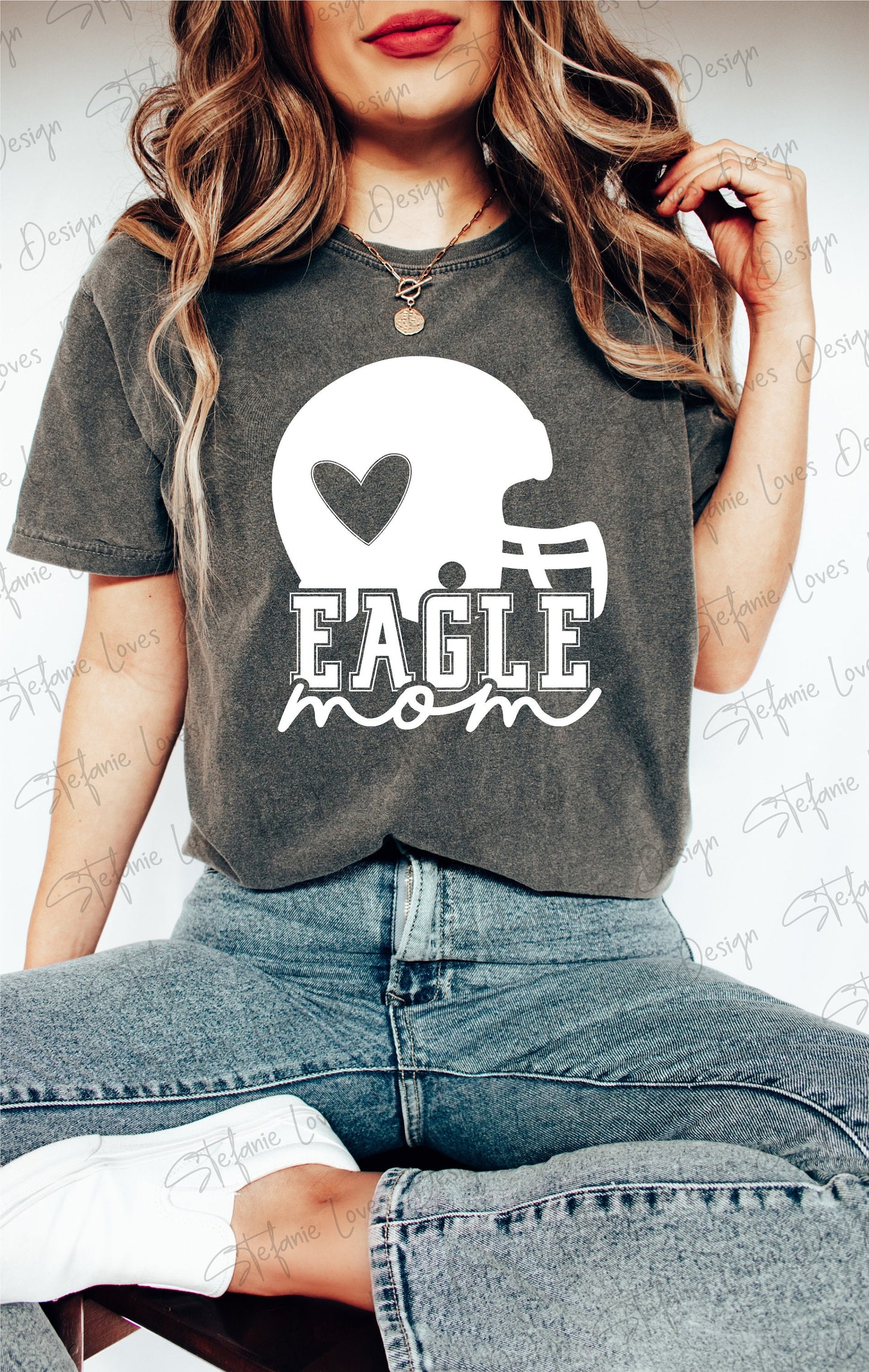 Eagle Mom Helmet svg and png, Eagles Mom svg, Digital Design