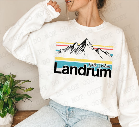 Landrum Home Tee png, South Carolina Digital Design ** CUSTOM DESIGN